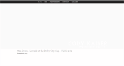 Desktop Screenshot of codykaiser.com